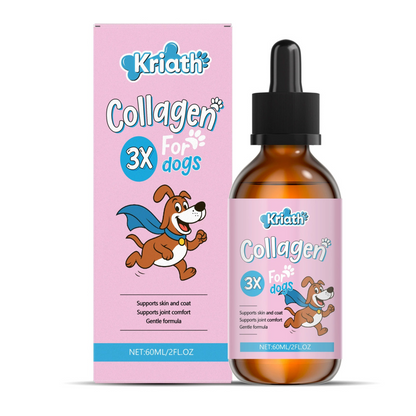 Kriath Collagen for Dogs, Supports Joint Relief & Healthy Skin Coat, Gut Health