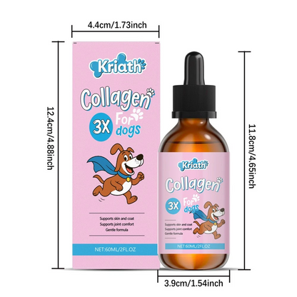 Kriath Collagen for Dogs, Supports Joint Relief & Healthy Skin Coat, Gut Health
